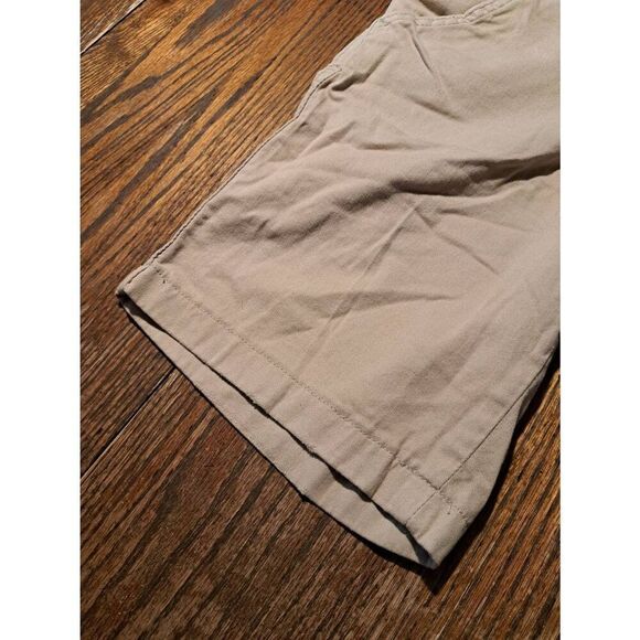 Girls 14 True Craft Khaki Tan Shorts Adjustable With Pockets and Belt Loops - Picture 3 of 4